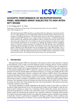 Acoustic performance of microperforated panel absorber array
