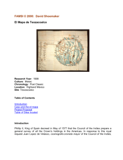 El Mapa de Teozacoalco