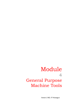 Forces developing and acting in machine tools