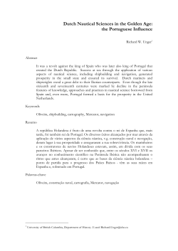 Dutch Nautical Sciences in the Golden Age