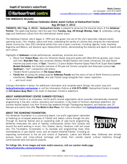 2012 08 02 Ashkenaz - Harbourfront Centre