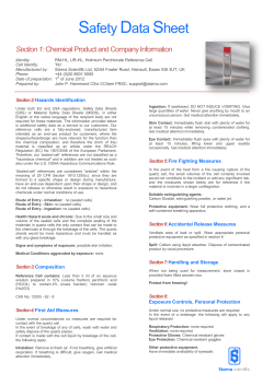 Safety Data Sheet