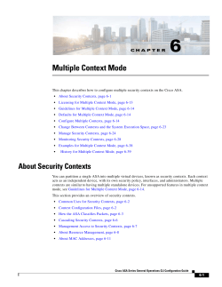 6 Multiple Context Mode