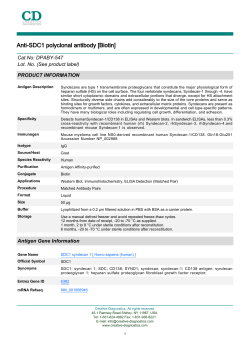 Datasheet - Creative Diagnostics