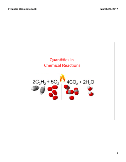 4C Quantitative Lessons - Thinking Out of the Beaker