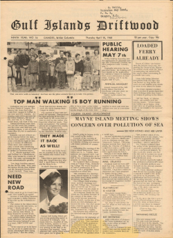 PUBLIC HEARING MAY 7th TOP MAN WALKING IS BOY RUNNING