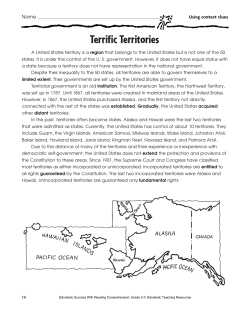 Terrific Territories