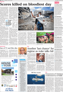 Scores killed on bloodiest day