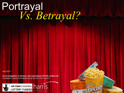 Portrayal vs Betrayal