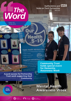 May 20 2016 - Staffordshire and Stoke-On