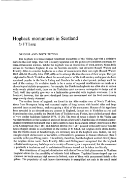 Hogback monuments in Scotland