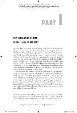 Terror in France: The Rise of Jihad in the West