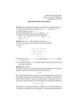 Solution - Cornell Math