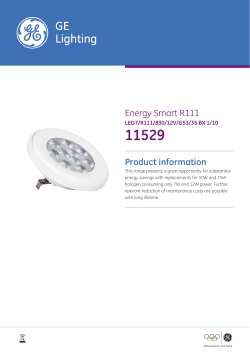 Energy Smart R111 Product information