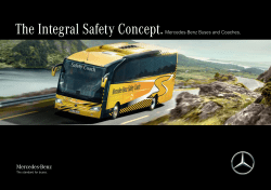 The Integral Safety Concept. Mercedes-Benz - Mercedes