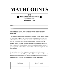 mathcounts - Art of Problem Solving