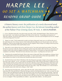 reading group guide
