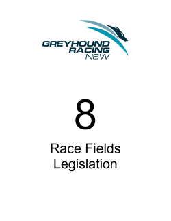 Race Fields Legislation