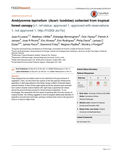 Amblyomma tapirellum - Wageningen UR E