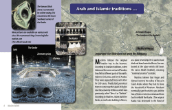 Arab and Islamic traditions - 30 Days of Prayer for the Muslim World