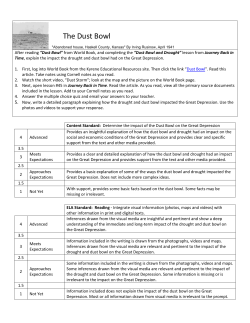 Performance Task Card Sample