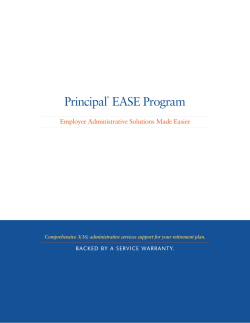 Principal&reg; EASE Program