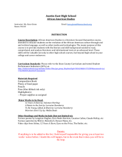 Glenn_African American Lit