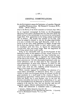 ( 177 ) ORIGINAL COMMUNICATIONS. FRS (With a Plate.) (Read at