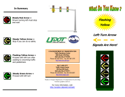 Flashing Yellow Left-Turn Arrow Signals Are Here!