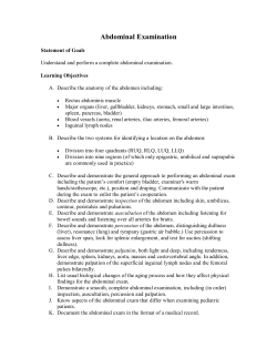 Abdominal Examination