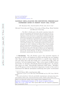 Bayesian meta-analysis for identifying