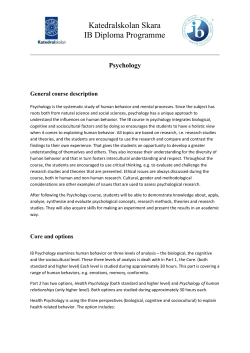 Psychology