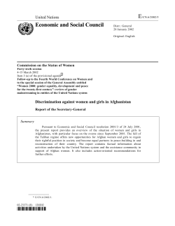 Economic and Social Council