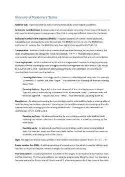a glossary - eduBuzz.org