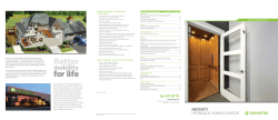Infinity Luxury Elevator Brochure