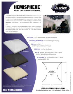 hemisphere - Auralex Acoustics