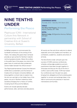 NINE TENTHS UNDER