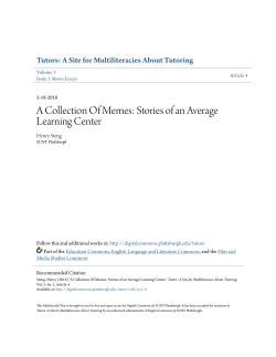 A Collection Of Memes - Digital Commons @ SUNY Plattsburgh