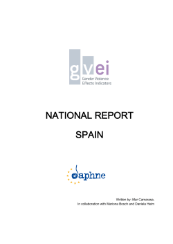 National Report Spain