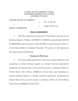 Plea Agreement