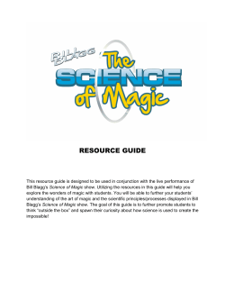 Bill Blagg`s Science of Magic