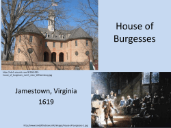 House of Burgesses