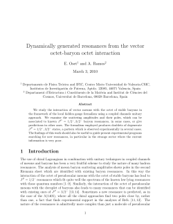 Dynamically generated resonances from the vector octet