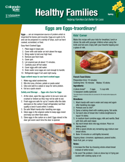 Healthy Families - Colorado State University Extension SNAP