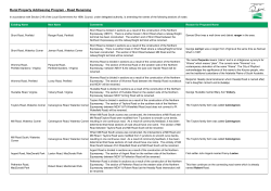 Rural Property Addressing Program - Road