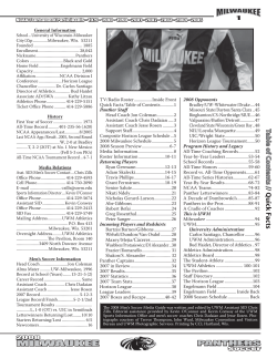 2008 Media Guide