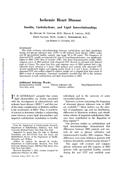 Ischemic Heart Disease