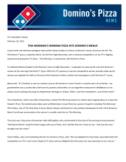 For internal release only