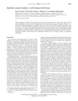Dual-Basis Analytic Gradients. 1. Self