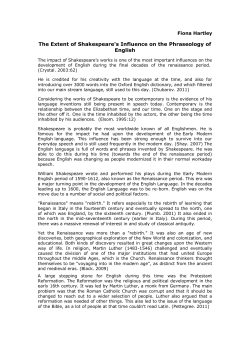 Fiona Hartley - 1066 - The Making of Modern English